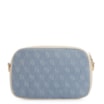 Bolsa Transversal Monograma Jeans/Couro Off White - imagem 4