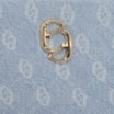 Bolsa Transversal Monograma Jeans/Couro Off White - imagem 6
