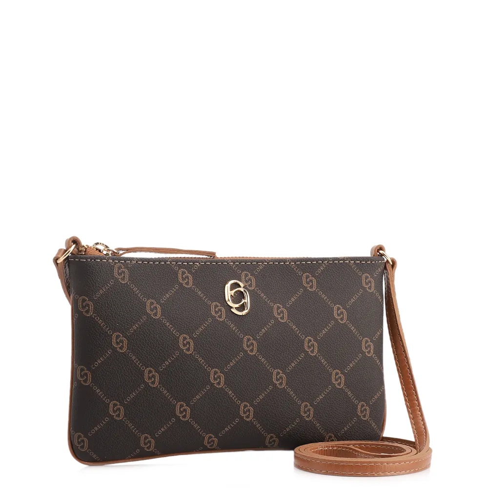 Bolsa Transversal Monograma Marrom - imagem 3