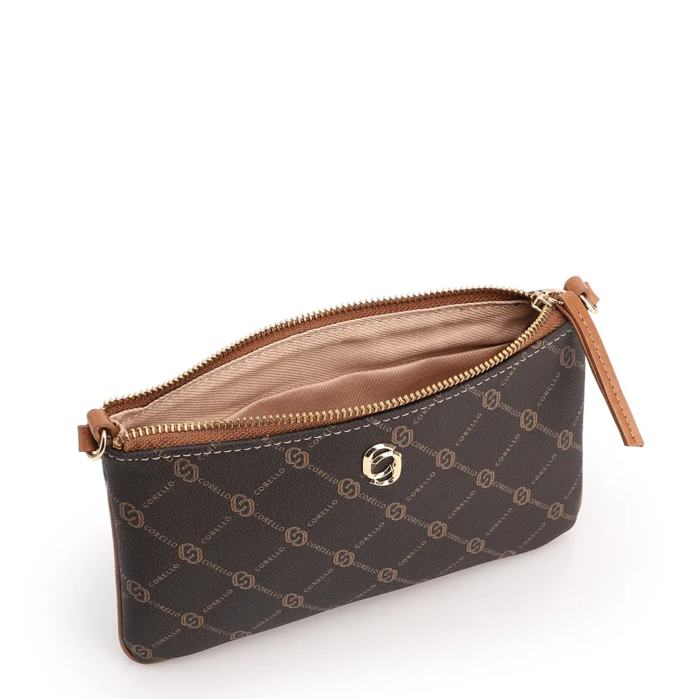 Bolsa Transversal Monograma Marrom - imagem 5
