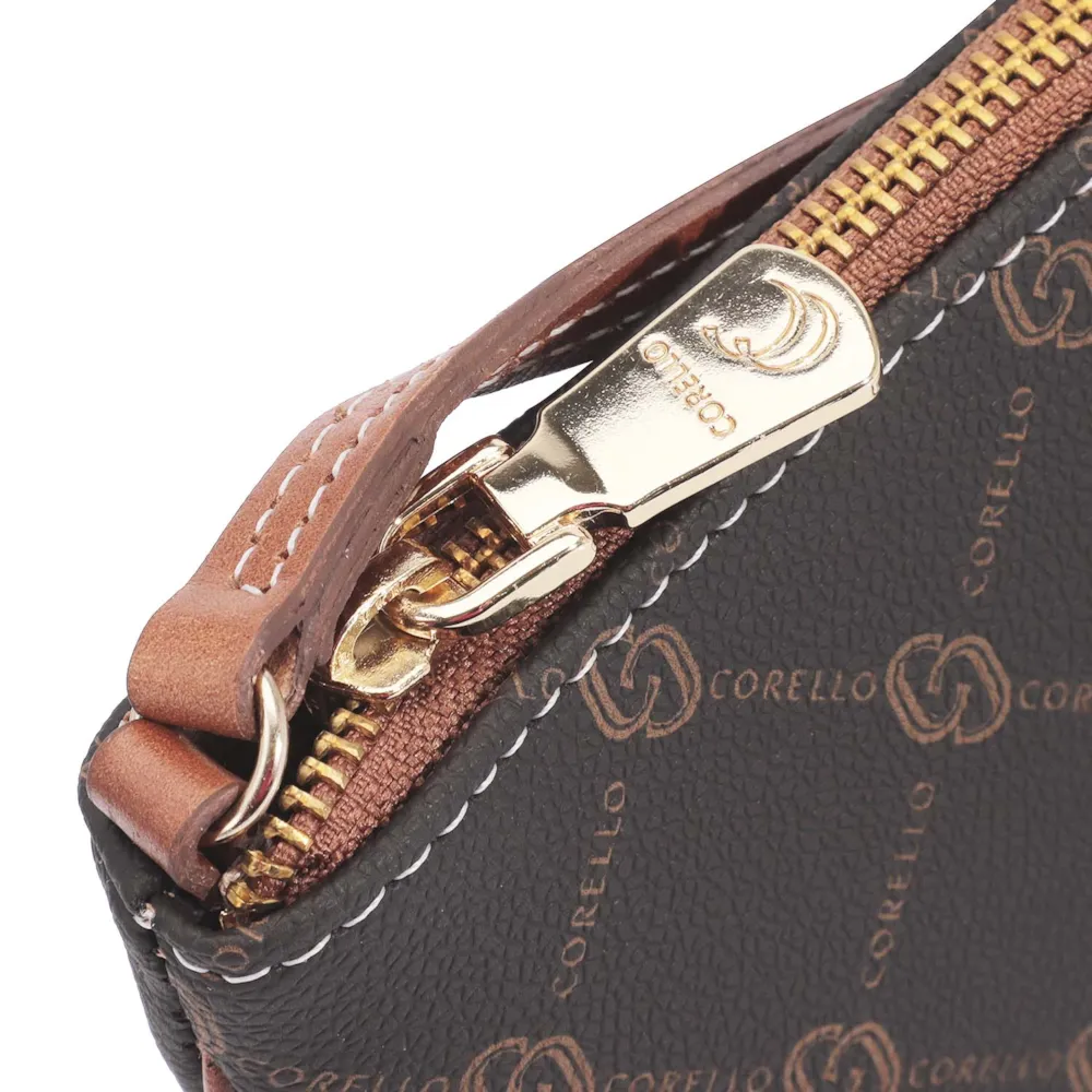 Bolsa Transversal Monograma Marrom - imagem 6