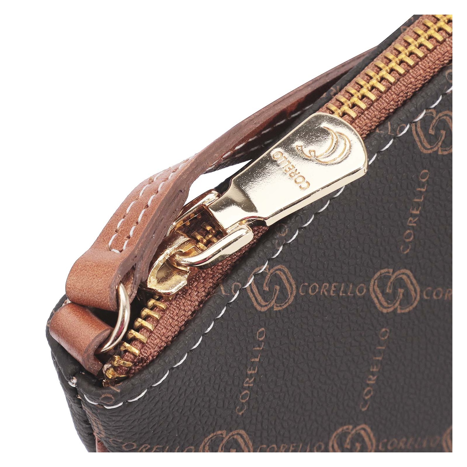Bolsa Transversal Monograma Marrom