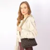 Bolsa Transversal Monograma Marrom - imagem 2