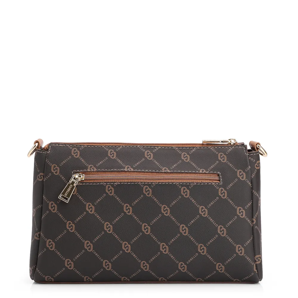 Bolsa Transversal Monograma Marrom - imagem 4