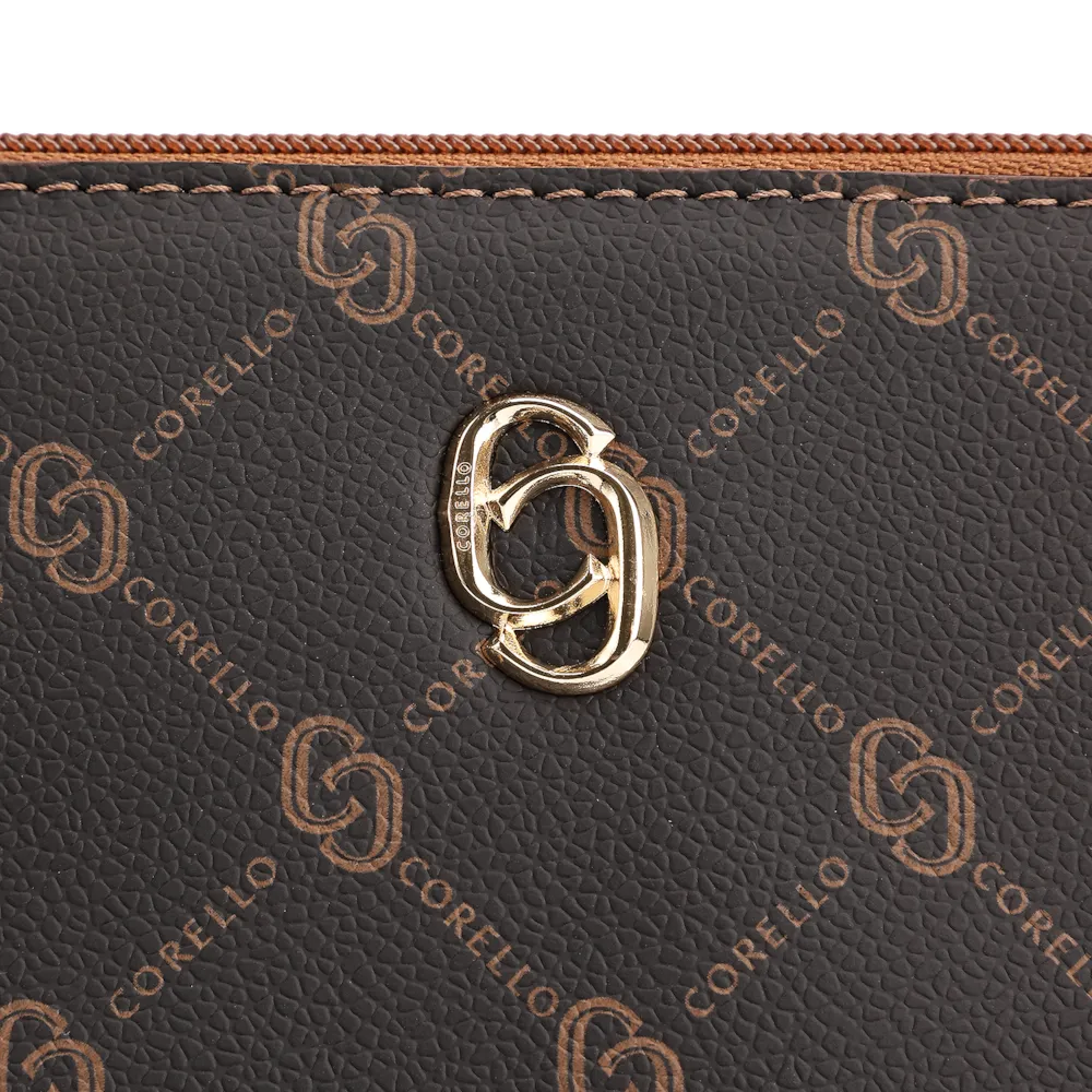 Bolsa Transversal Monograma Marrom - imagem 7