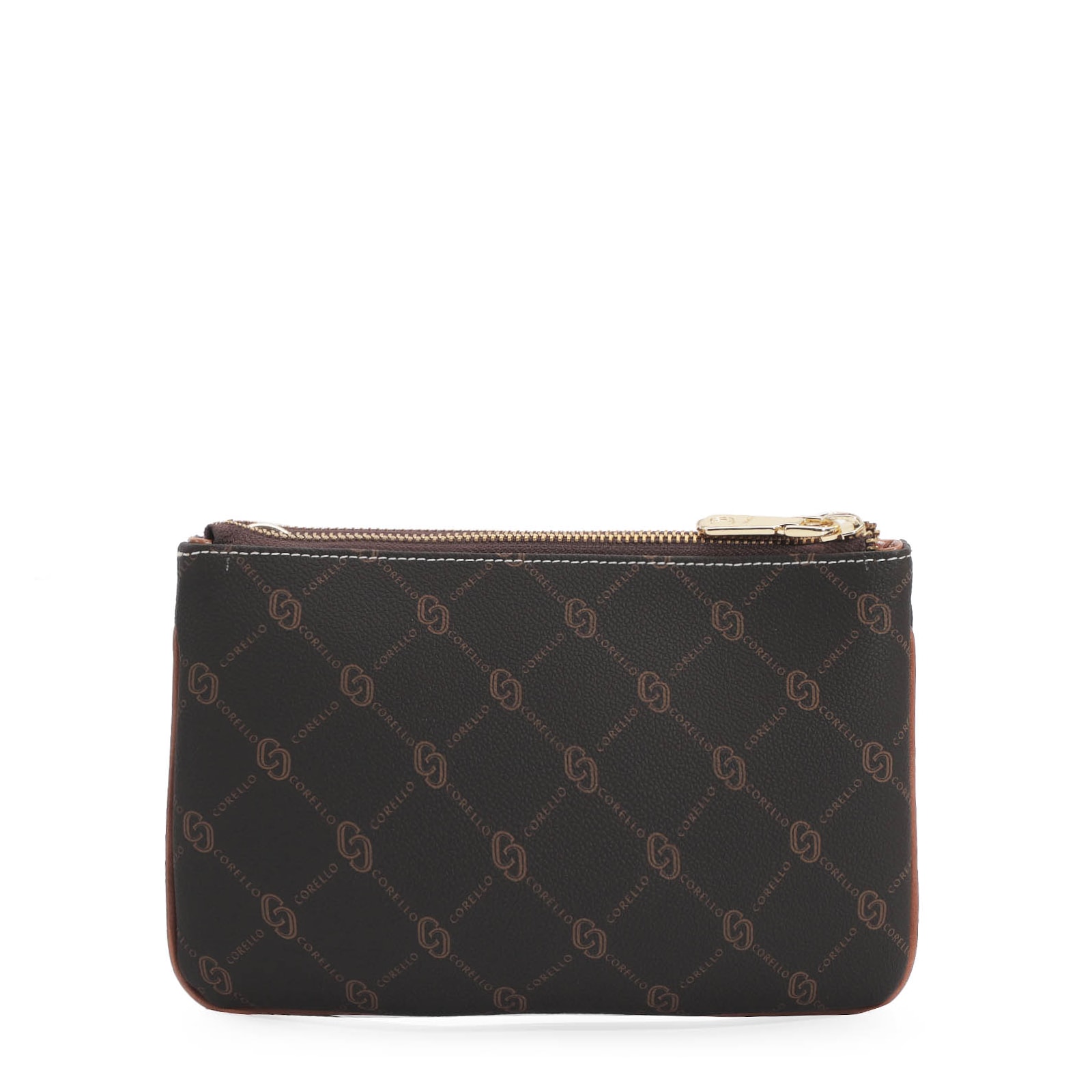 Bolsa Transversal Monograma Marrom