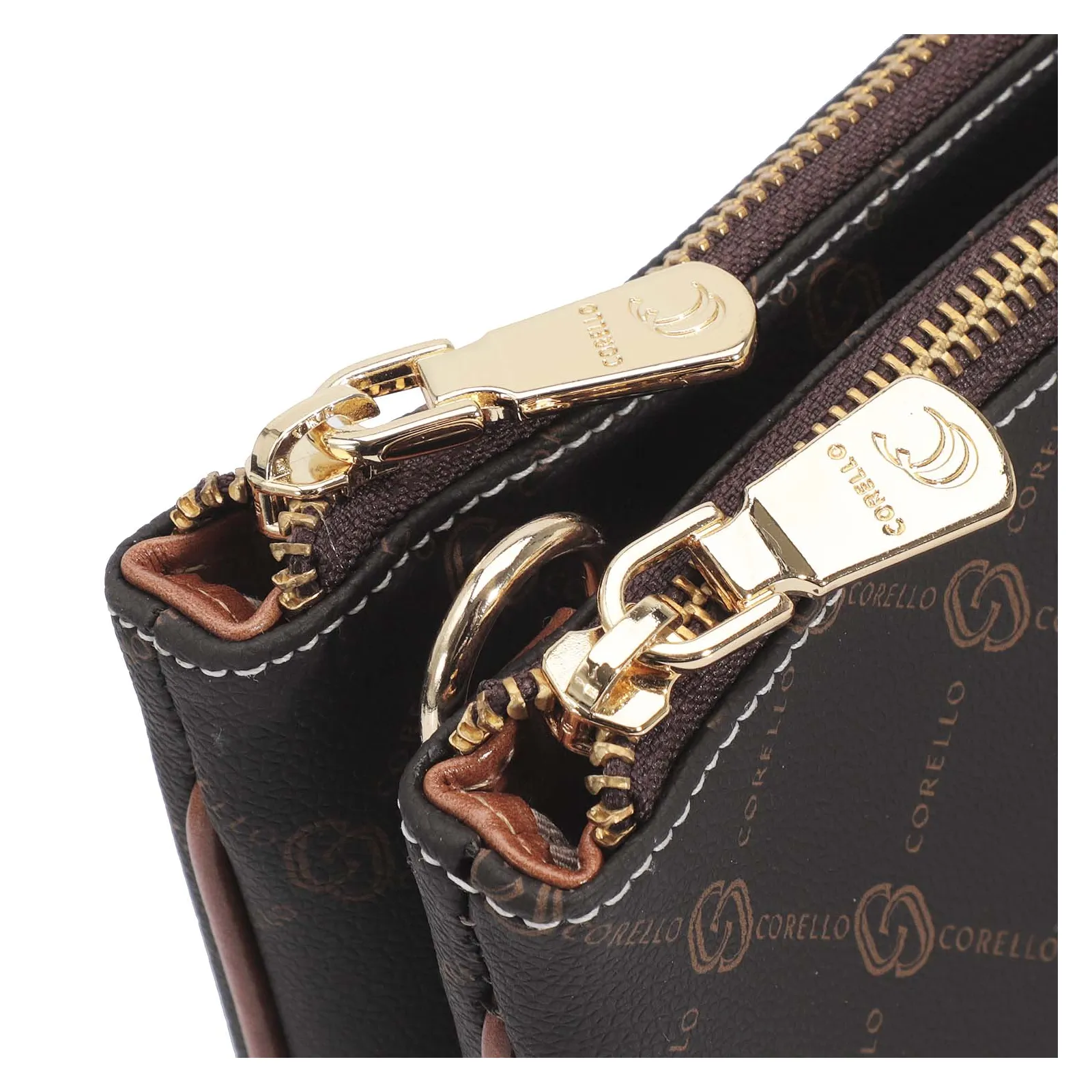 Bolsa Transversal Monograma Marrom