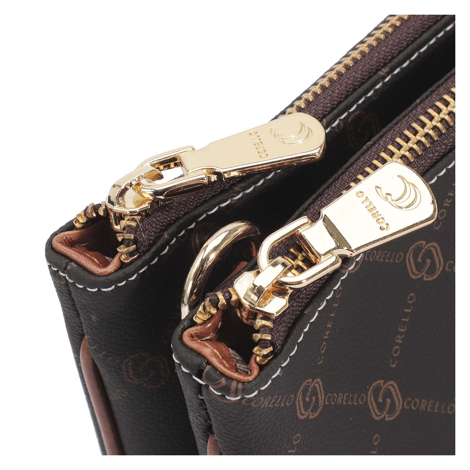 Bolsa Transversal Monograma Marrom