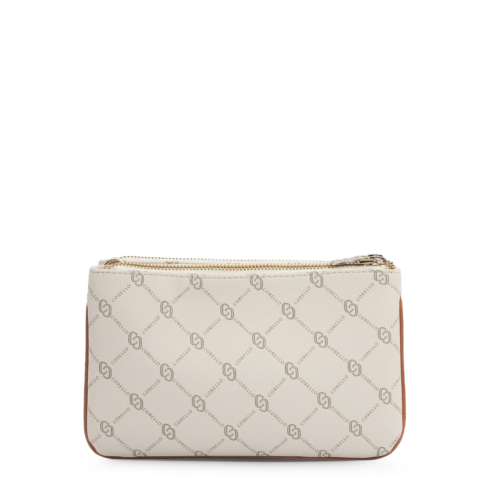 Bolsa Transversal Monograma Off White