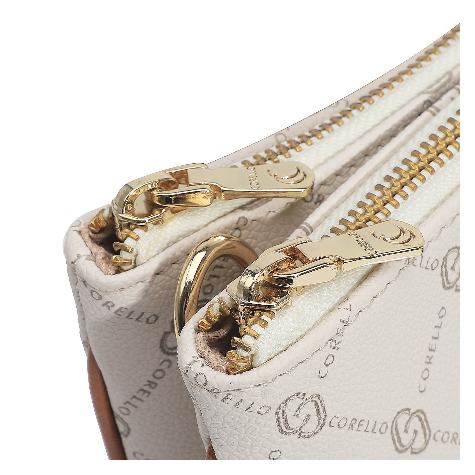 Bolsa Transversal Monograma Off White