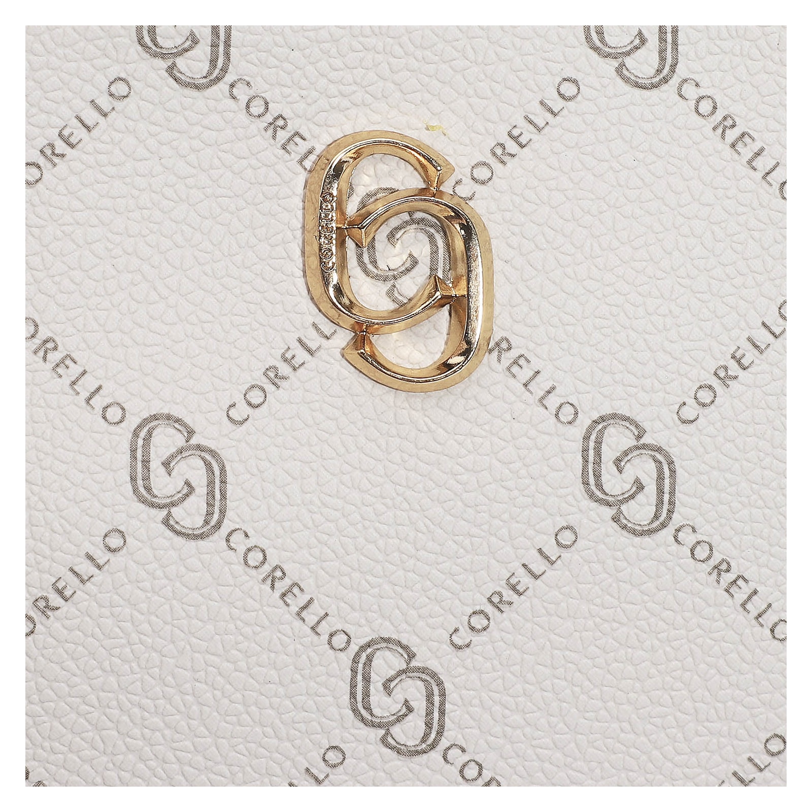 Bolsa Transversal Monograma Off White