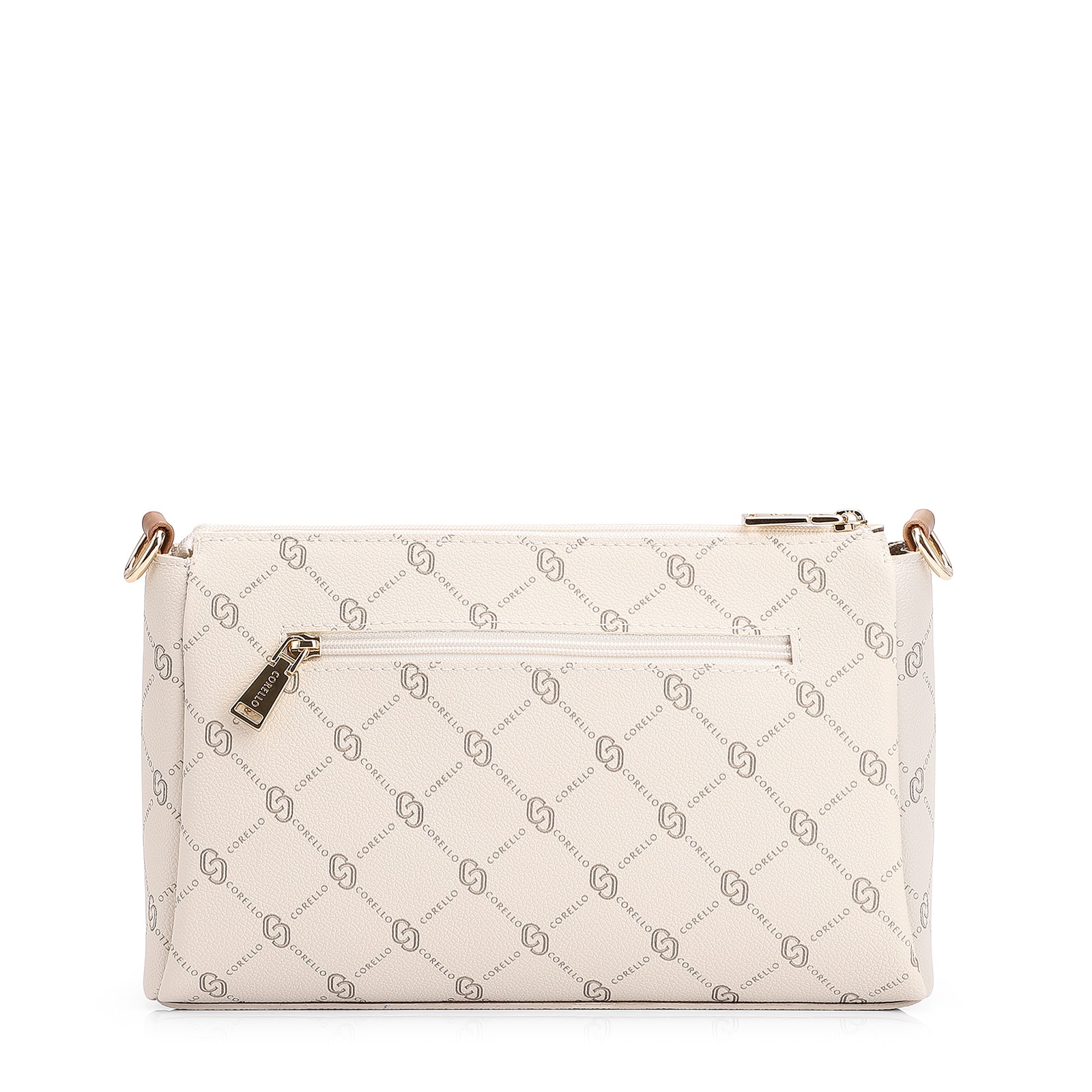 Bolsa Transversal Monograma Off White