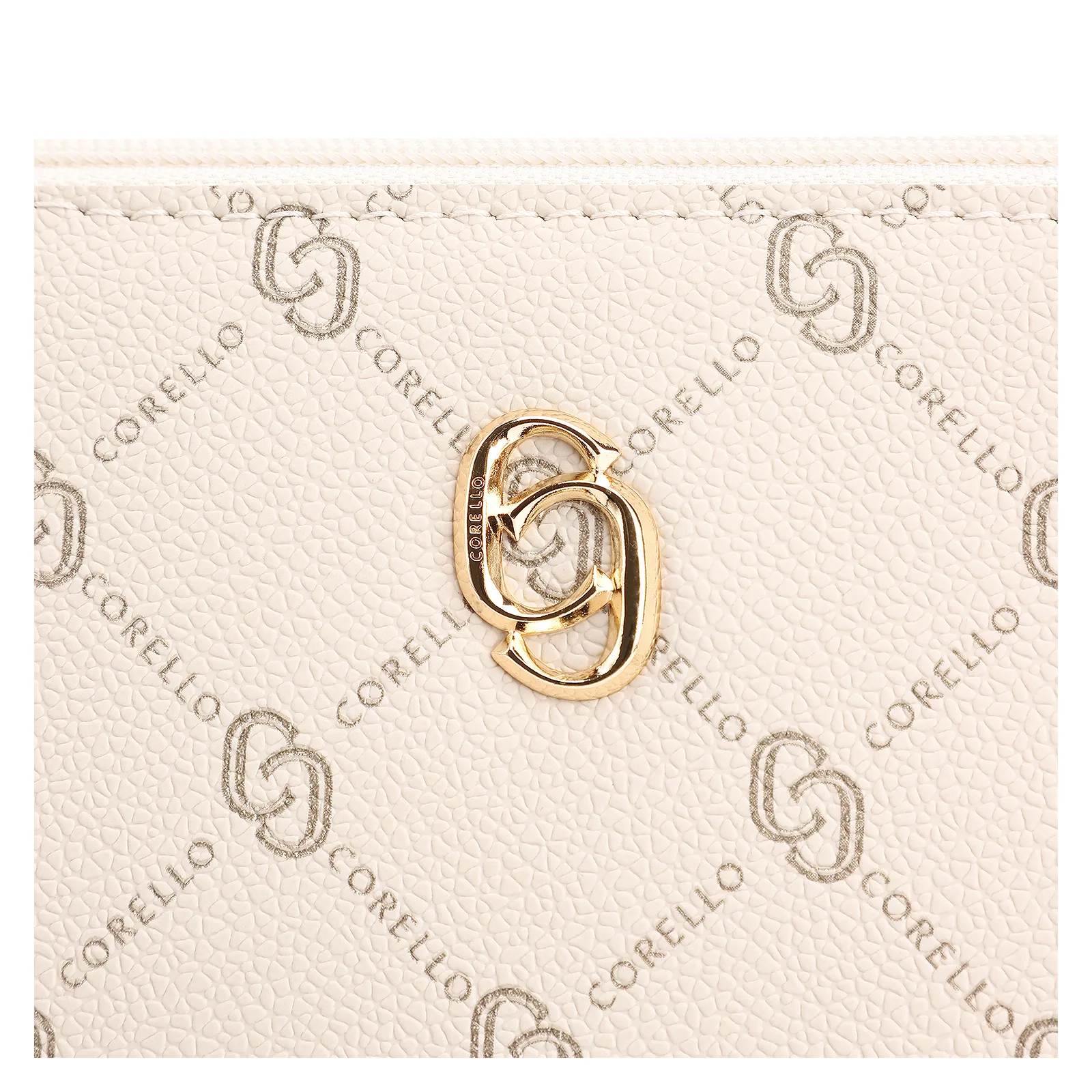 Bolsa Transversal Monograma Off White