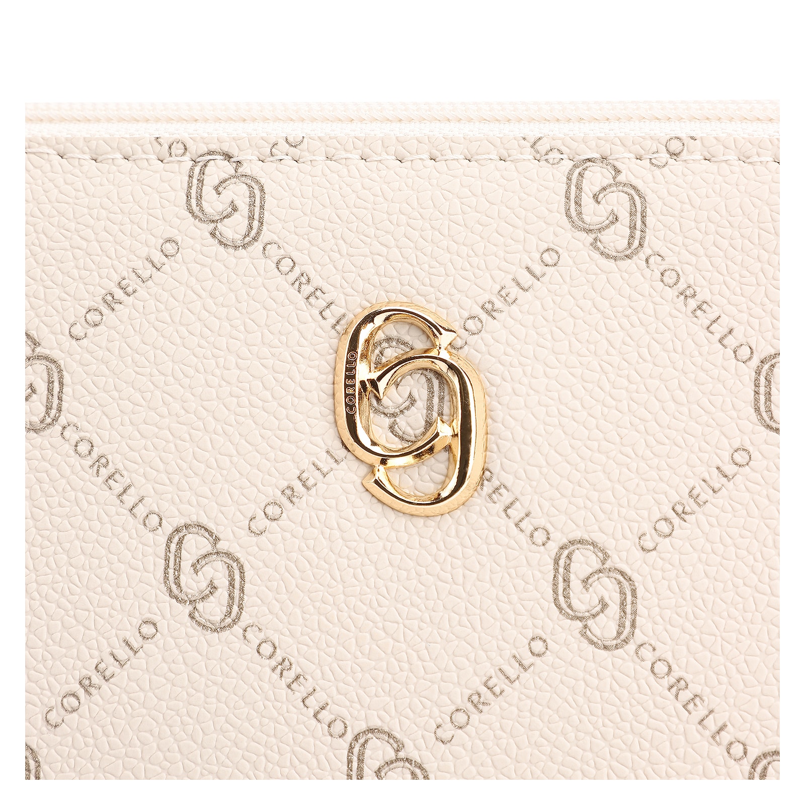 Bolsa Transversal Monograma Off White