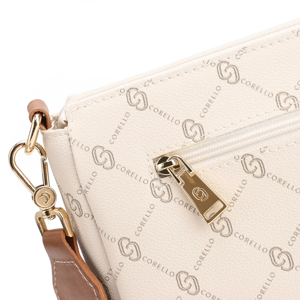 Bolsa Transversal Monograma Off White - imagem 7