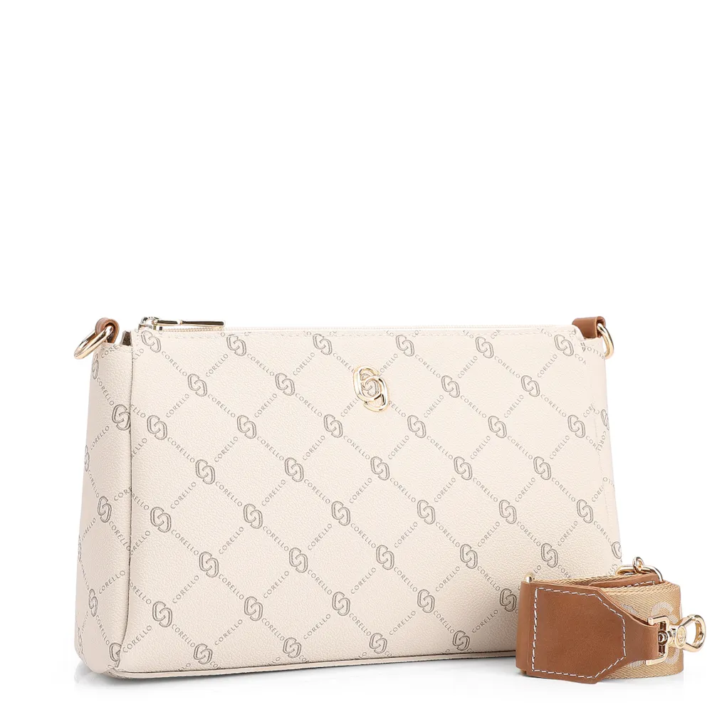 Bolsa Transversal Monograma Off White - imagem 2