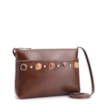 Bolsa Transversal Pedras Couro Marrom - imagem 3