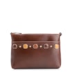 Bolsa Transversal Pedras Couro Marrom - imagem 1