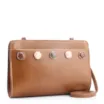 Bolsa Transversal Pedras Couro Marrom - imagem 3