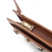 Bolsa Transversal Pedras Couro Marrom - imagem 6
