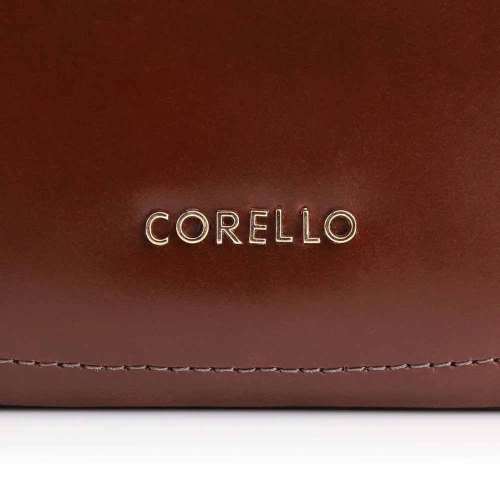 Bolsa Transversal Pedras Couro Marrom - imagem 6
