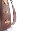 Bolsa Transversal Pedras Couro Marrom - imagem 7