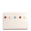 Bolsa Transversal Pedras Couro Off White - imagem 1