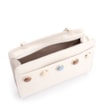 Bolsa Transversal Pedras Couro Off White - imagem 5