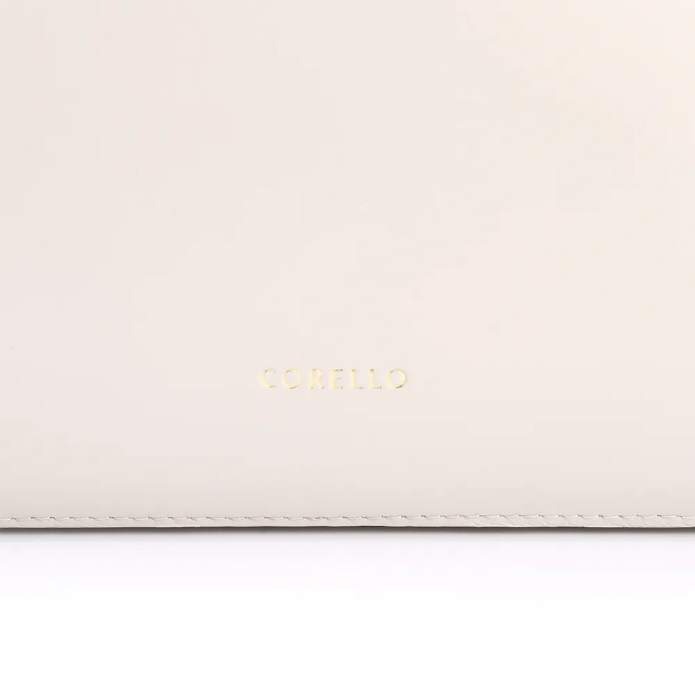 Bolsa Transversal Pedras Couro Off White - imagem 7