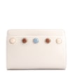 Bolsa Transversal Pedras Couro Off White - imagem 1