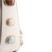 Bolsa Transversal Pedras Couro Off White - imagem 8