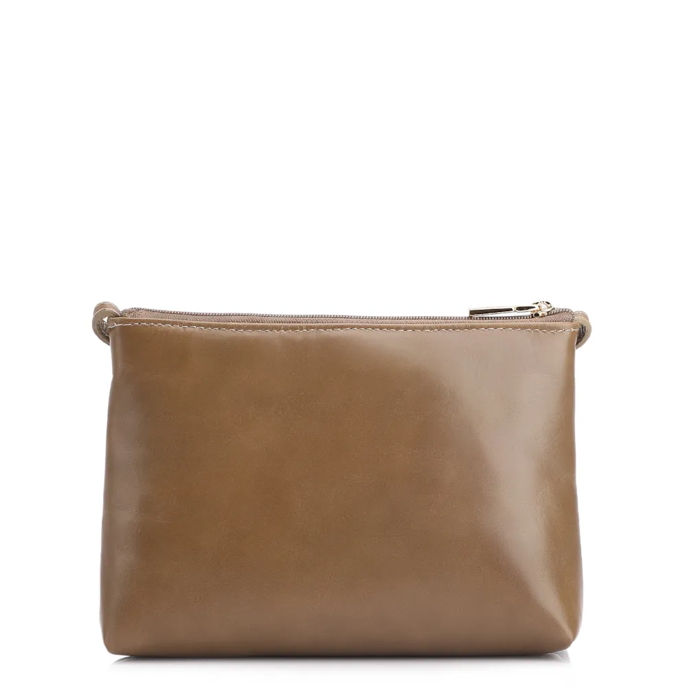 Bolsa Transversal Pedras Couro Verde - imagem 4