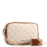 Bolsa Transversal Pequena Alt/Couro Off White Monograma Corrente