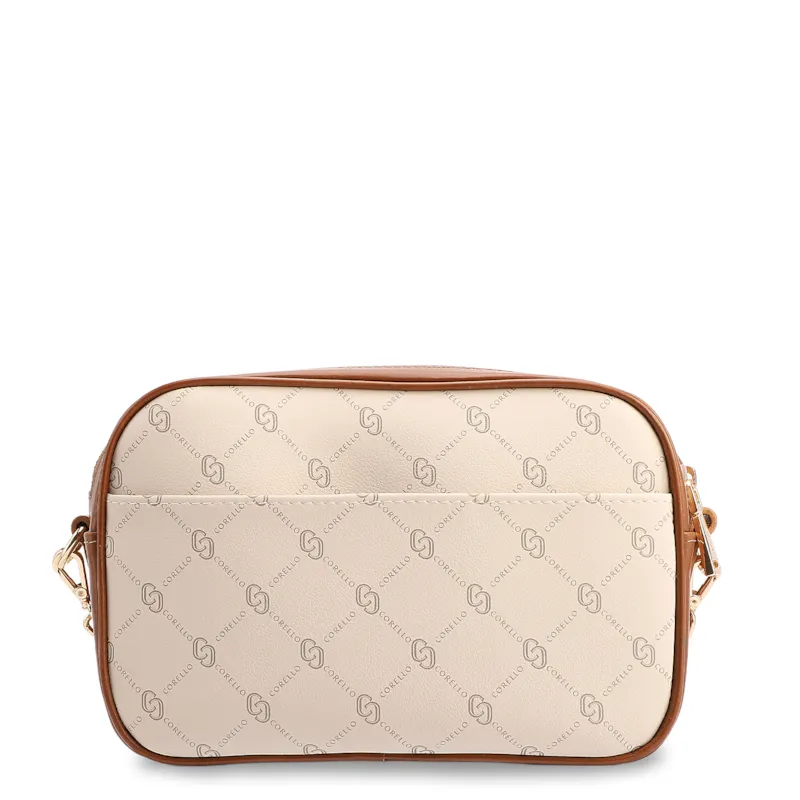 Bolsa Transversal Pequena Alt/Couro Off White Monograma Corrente - foto 3