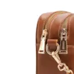 Bolsa Transversal Pequena Alt/Couro Off White Monograma Corrente - imagem 4