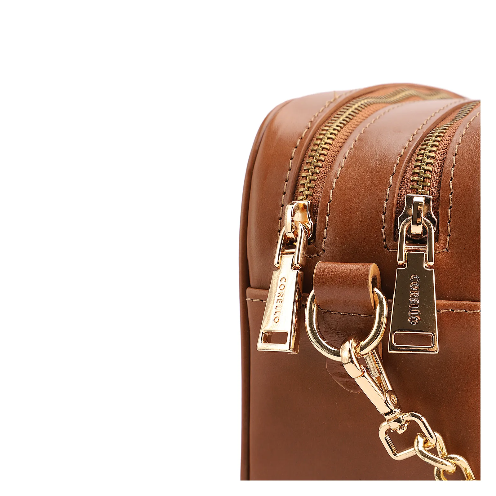 Bolsa Transversal Pequena Alt/Couro Off White Monograma Corrente