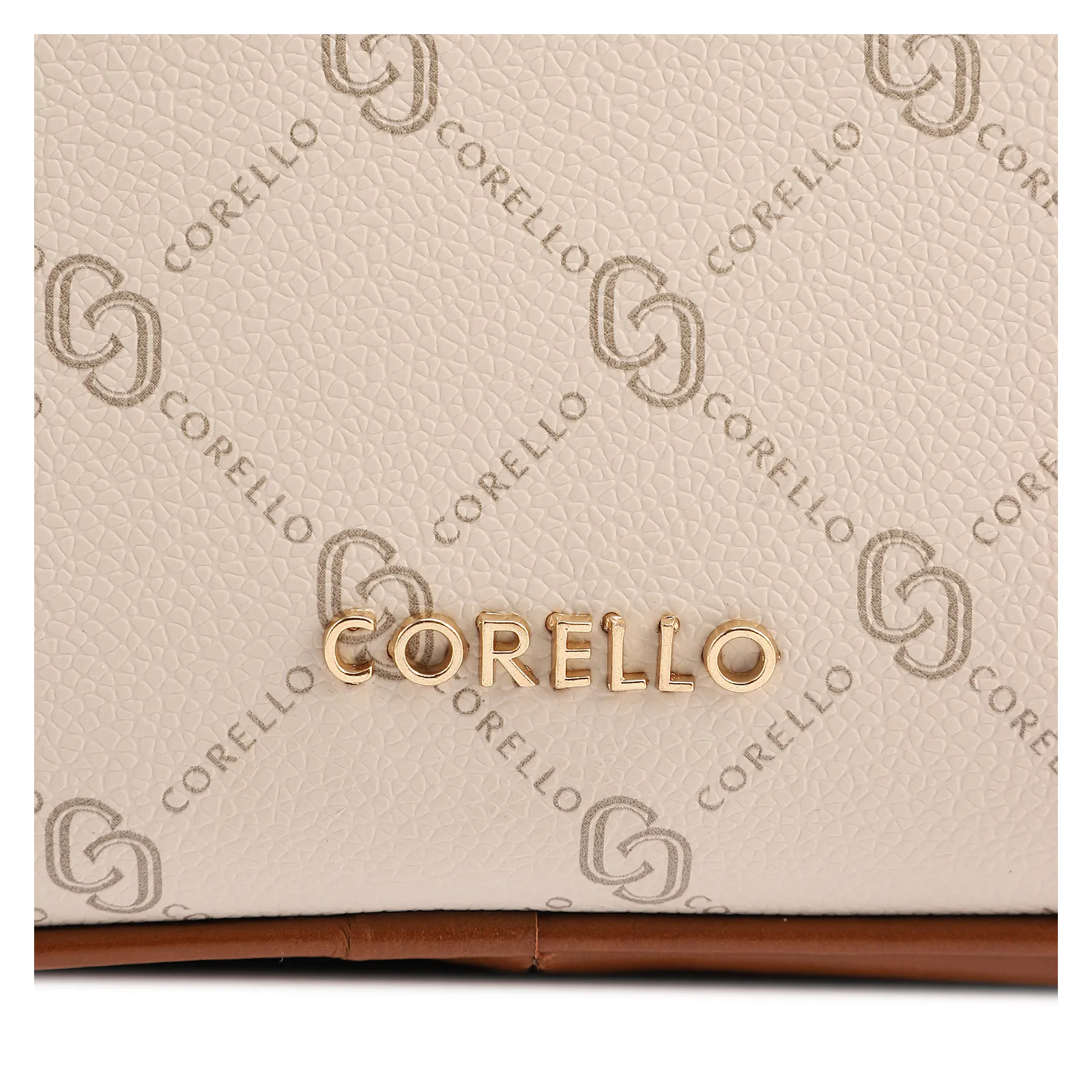 Bolsa Transversal Pequena Alt/Couro Off White Monograma Corrente