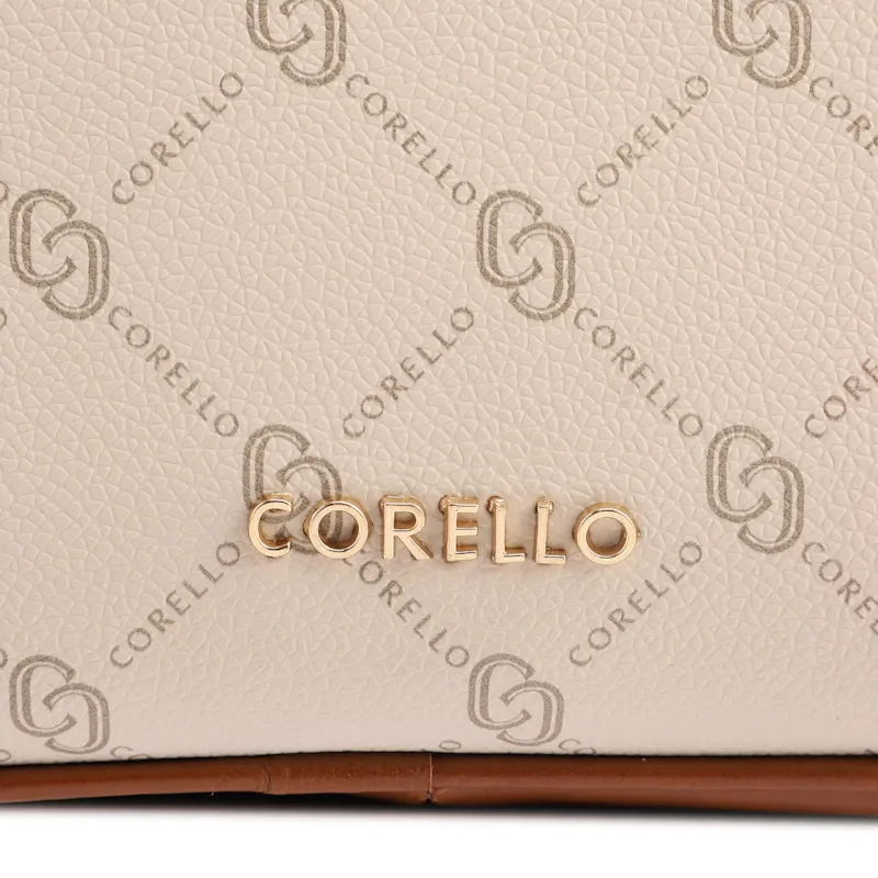 Bolsa Transversal Pequena Alt/Couro Off White Monograma Corrente - foto 6
