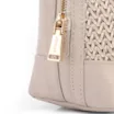 Bolsa Transversal Pequena Alt/Couro Off White Tramado - imagem 5