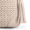 Bolsa Transversal Pequena Alt/Couro Off White Tramado - imagem 7
