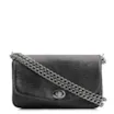  Bolsa Transversal Pequena Alt Lezard Preto Corrente - imagem 1