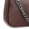 Bolsa Transversal Pequena Alt Lezart Marrom Corrente Frontal - imagem 7