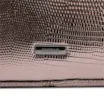 Bolsa Transversal Pequena Alt Lezart Prata Corrente Frontal - imagem 5