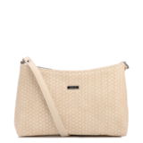 Bolsa Transversal Pequena Alt Off White Textura Tramada