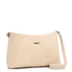 Bolsa Transversal Pequena Alt Off White Textura Tramada - imagem 2