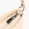Bolsa Transversal Pequena Alt Off White Textura Tramada - imagem 5