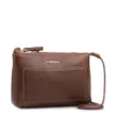 Bolsa Transversal Pequena Couro Antique Marrom Bolso Frontal - imagem 2