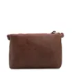 Bolsa Transversal Pequena Couro Antique Marrom Bolso Frontal - imagem 3