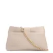 Bolsa Transversal Pequena Couro Off White Laço Corrente Dourada - imagem 1