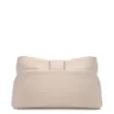 Bolsa Transversal Pequena Couro Off White Laço Corrente Dourada - imagem 4